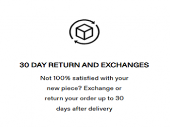 30 DAY RETURN AND EXCHANGES